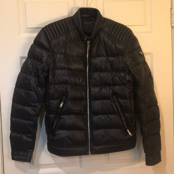 prada puffer jacket mens